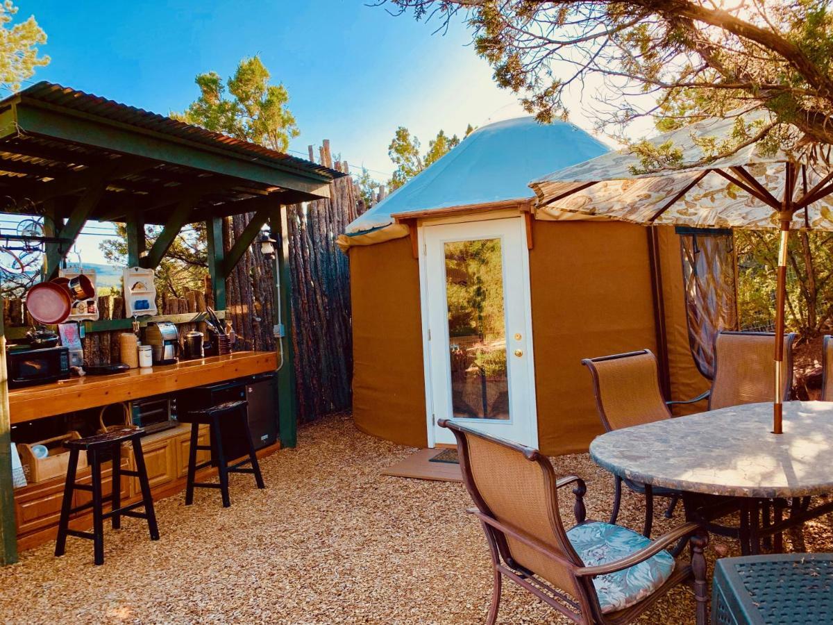 The Yoga Yurta At Sunny Mellow Eco Villa Tijeras Extérieur photo