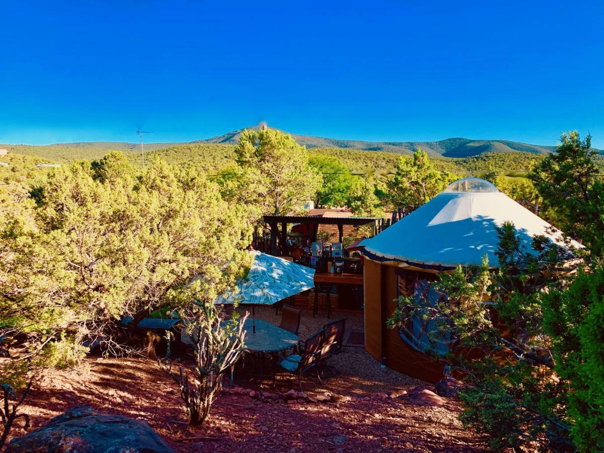 The Yoga Yurta At Sunny Mellow Eco Villa Tijeras Extérieur photo