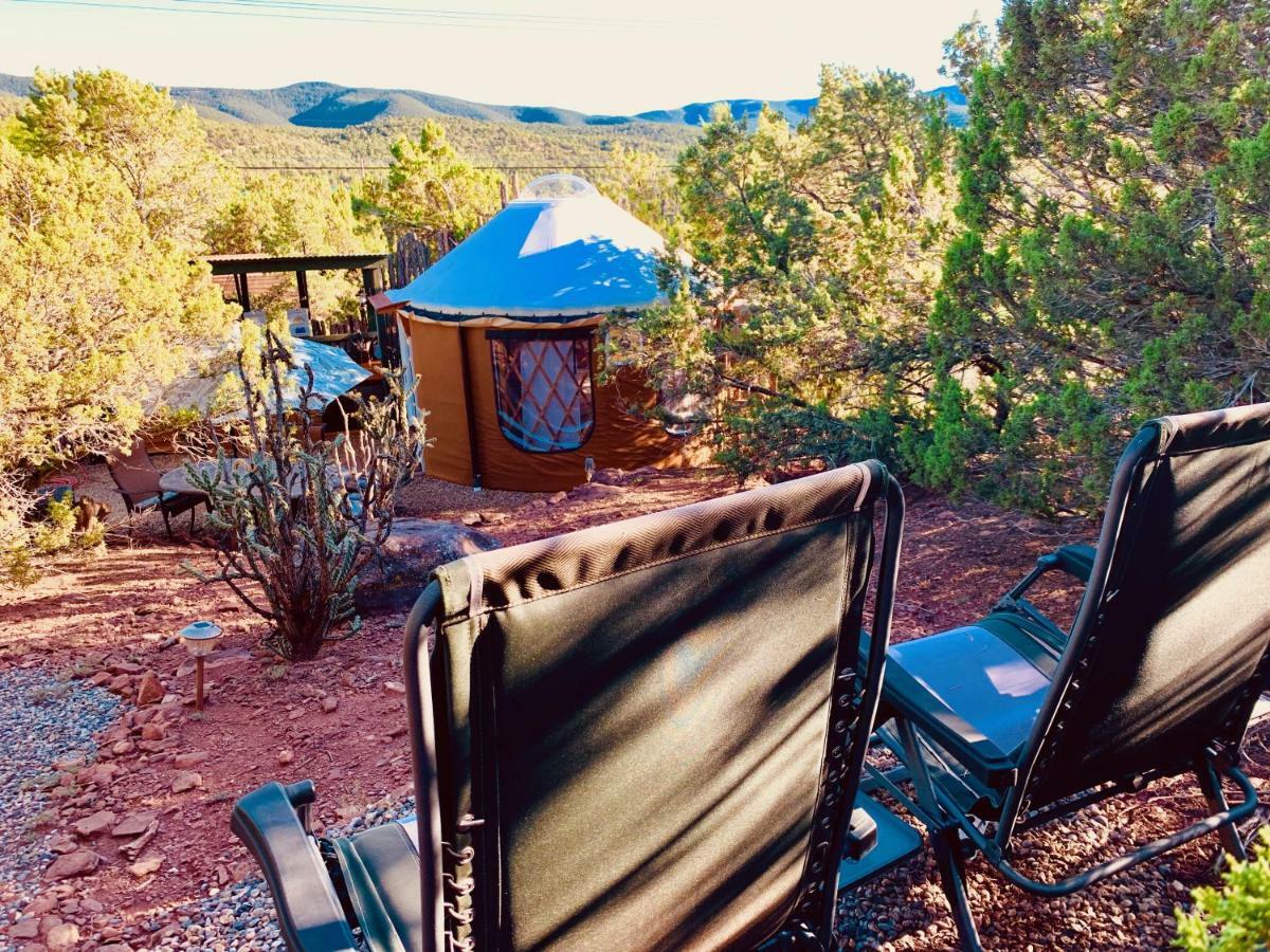 The Yoga Yurta At Sunny Mellow Eco Villa Tijeras Extérieur photo