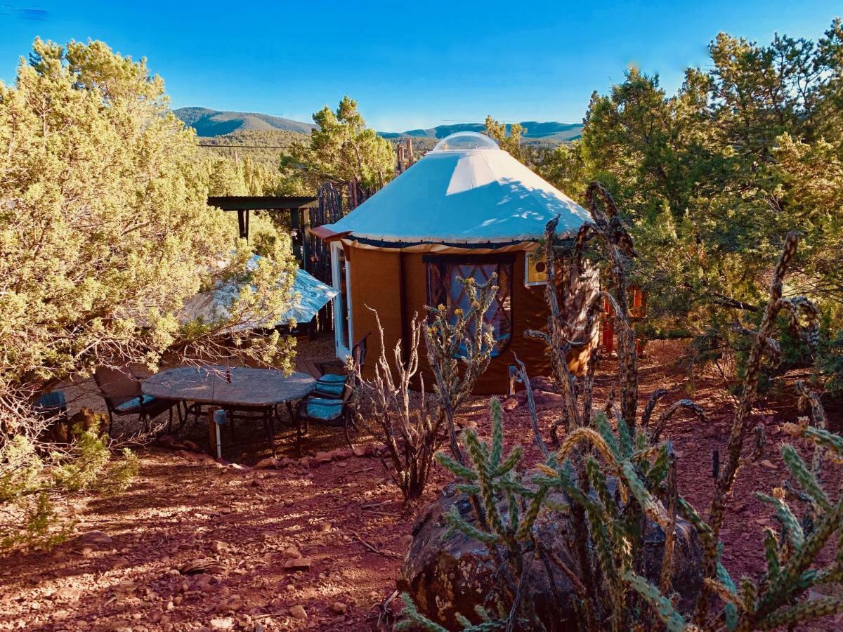 The Yoga Yurta At Sunny Mellow Eco Villa Tijeras Extérieur photo
